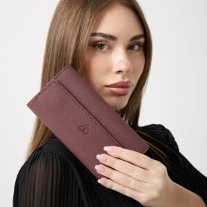 Guti Damen-Geldbörse mit Ledernaht – Echtleder | 2022