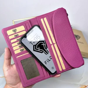 Damengeldbörse – Weiches Echtleder I 2049