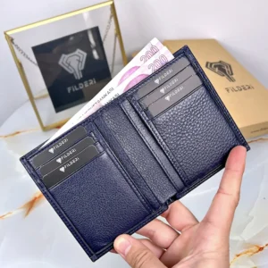 Herren-Geldbörse – Echtleder, inklusive Kartenhalter | 2058