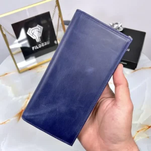 Geldbörse mit Handyfach – Magnetverschluss, Echtleder | 2047